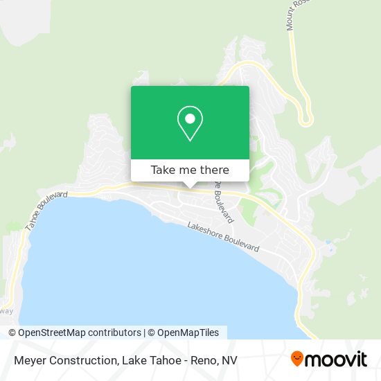 Meyer Construction map