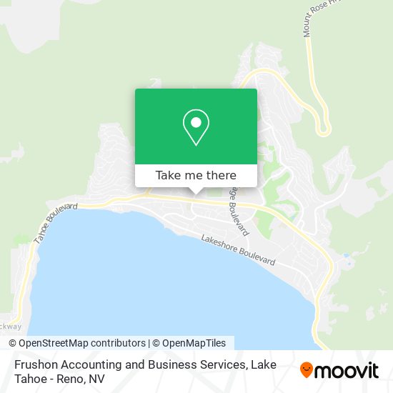 Frushon Accounting and Business Services map