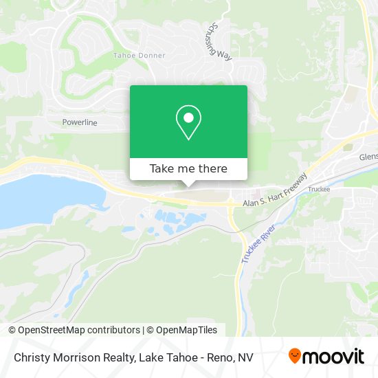 Christy Morrison Realty map