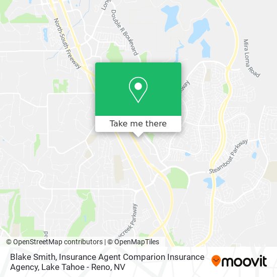 Blake Smith, Insurance Agent Comparion Insurance Agency map