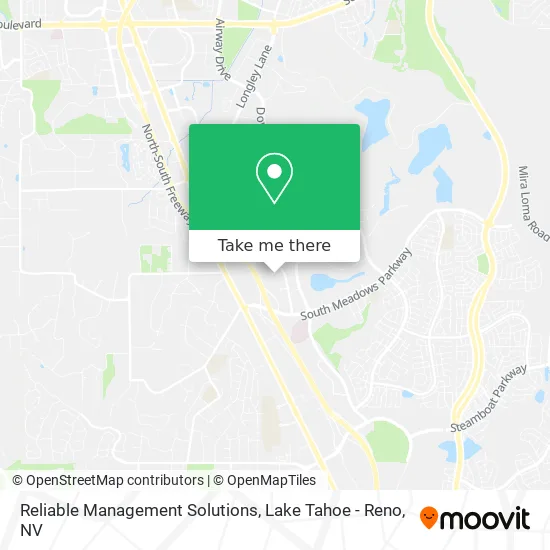 Reliable Management Solutions map