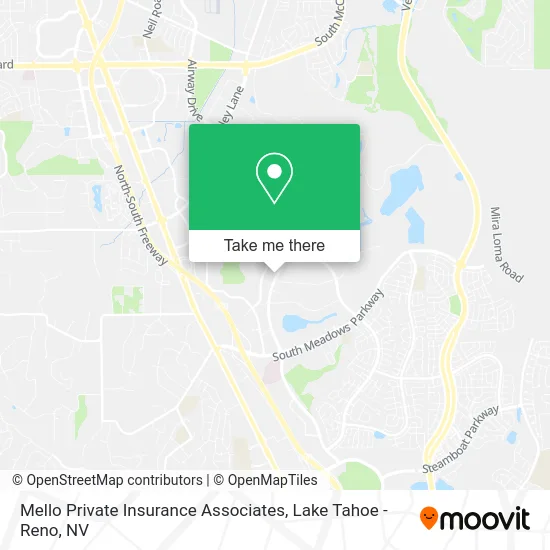 Mello Private Insurance Associates map
