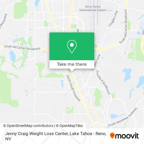 Mapa de Jenny Craig Weight Loss Center