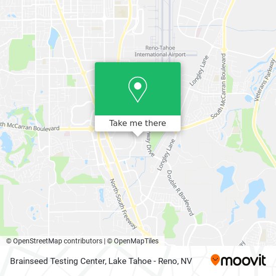 Brainseed Testing Center map