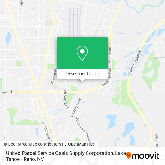 United Parcel Service Oasis Supply Corporation map