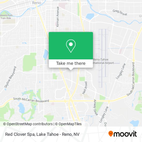 Red Clover Spa map