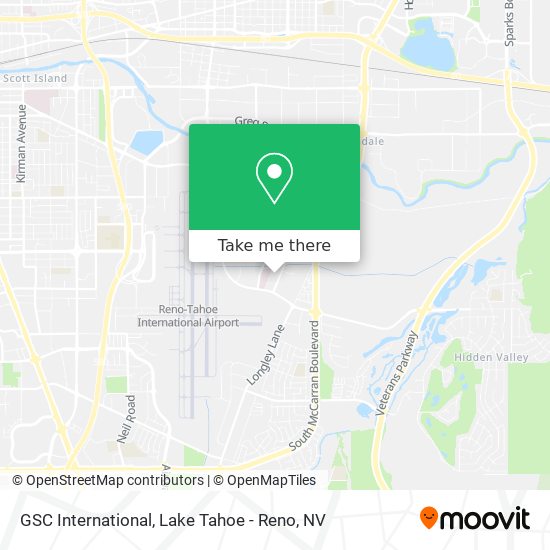 GSC International map