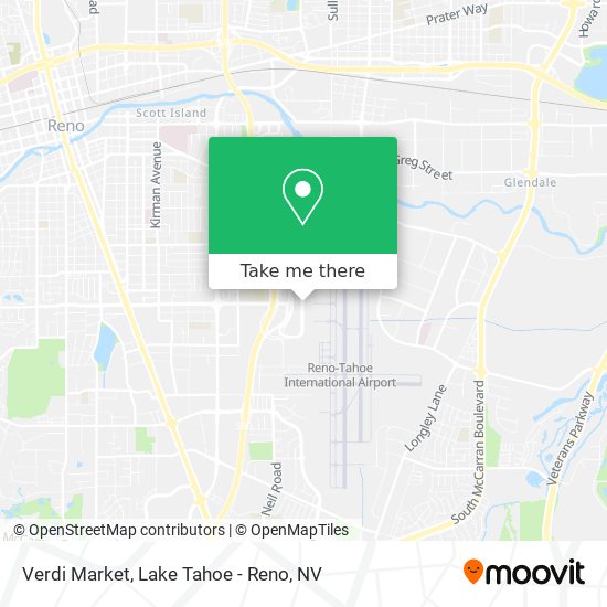 Mapa de Verdi Market