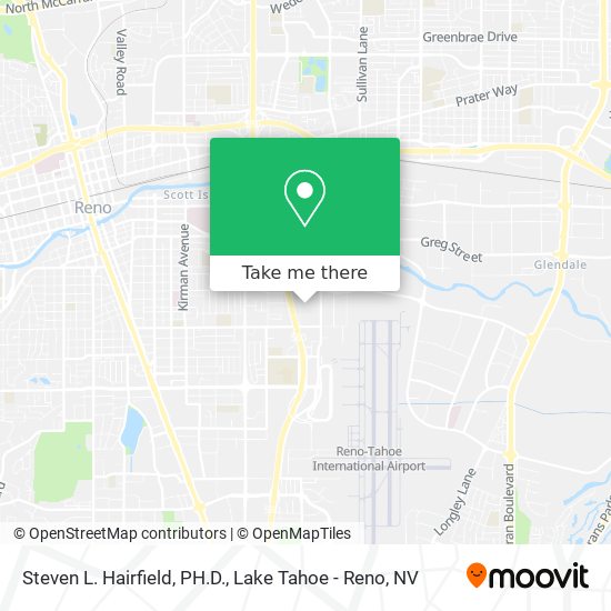 Steven L. Hairfield, PH.D. map