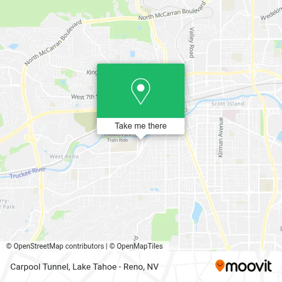 Carpool Tunnel map