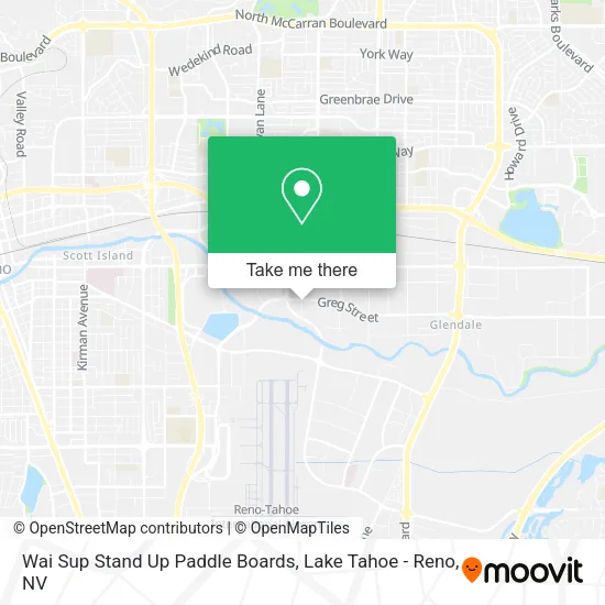 Mapa de Wai Sup Stand Up Paddle Boards