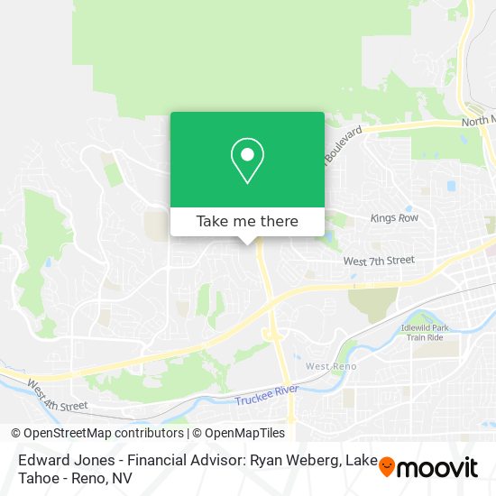 Mapa de Edward Jones - Financial Advisor: Ryan Weberg