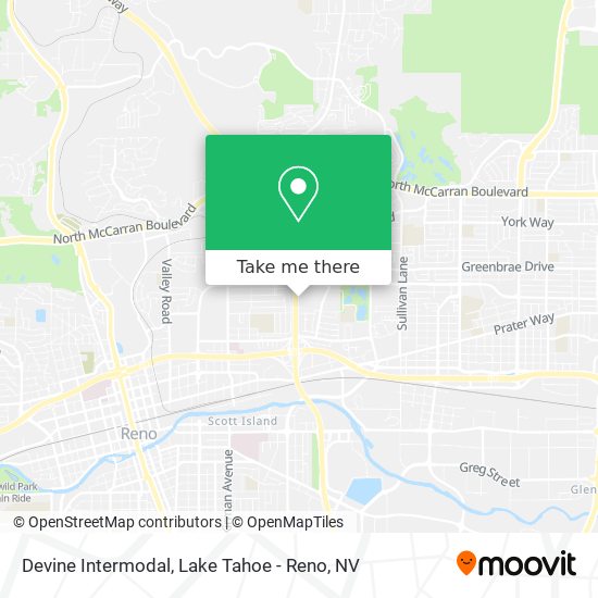 Devine Intermodal map