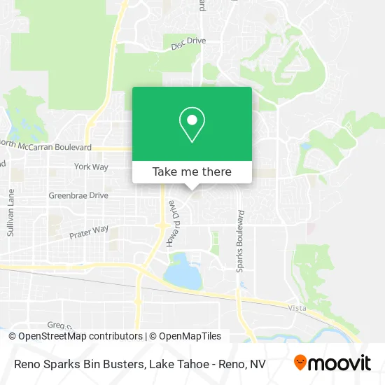 Reno Sparks Bin Busters map