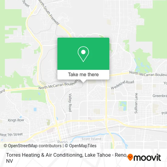 Torres Heating & Air Conditioning map