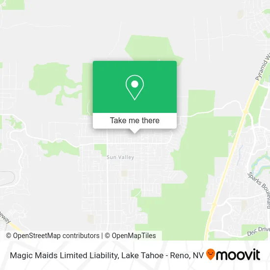 Magic Maids Limited Liability map