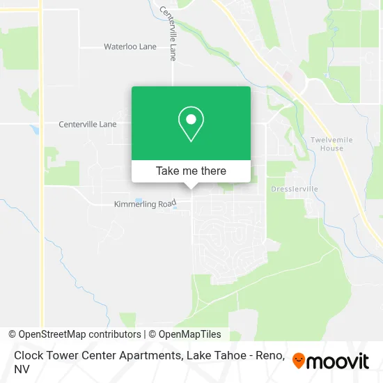 Clock Tower Center Apartments map
