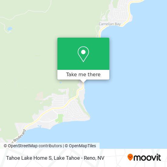 Tahoe Lake Home S map