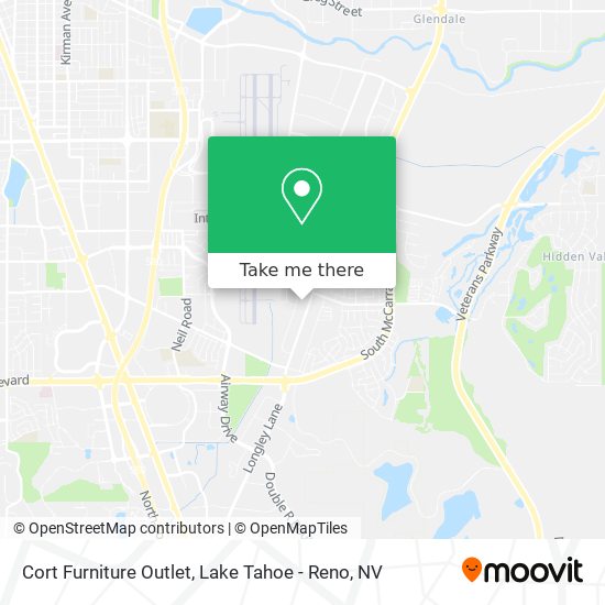 Cort Furniture Outlet map