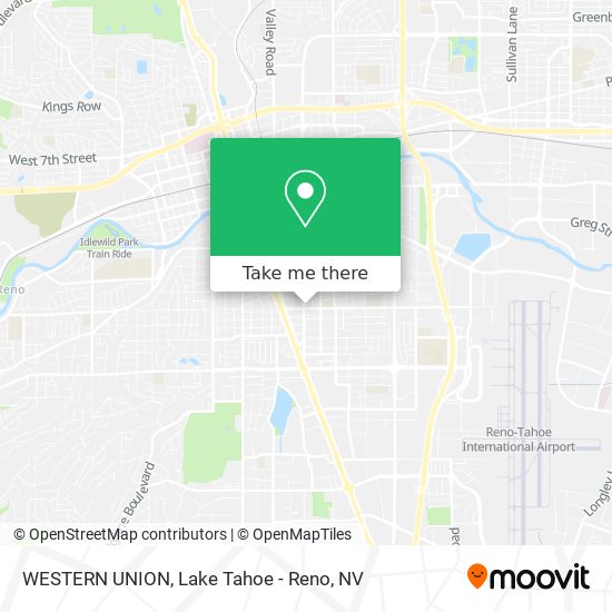 Mapa de WESTERN UNION