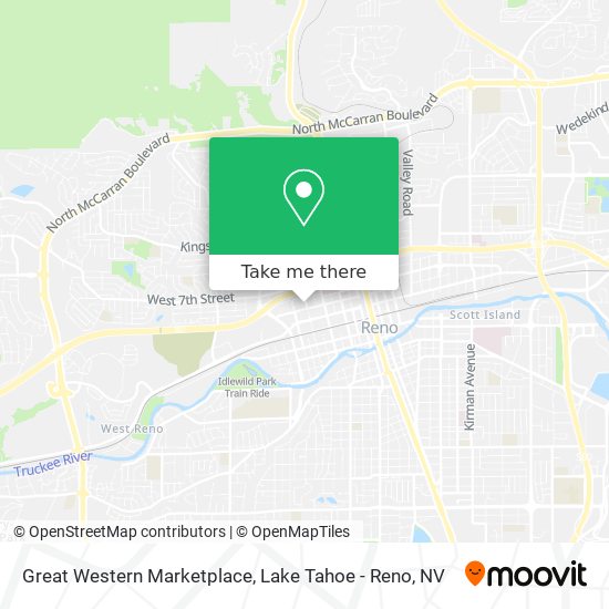 Great Western Marketplace map
