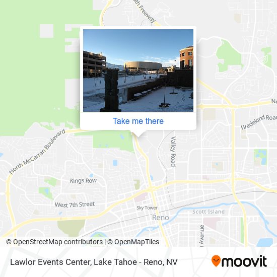 Lawlor Events Center map