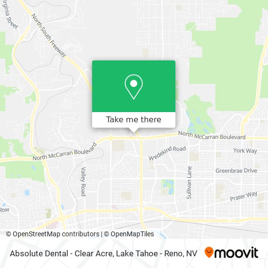 Absolute Dental - Clear Acre map