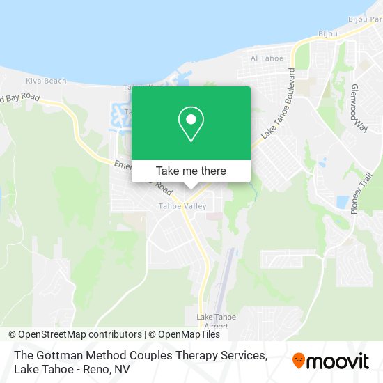 The Gottman Method Couples Therapy Services map