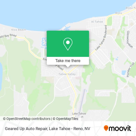 Geared Up Auto Repair map