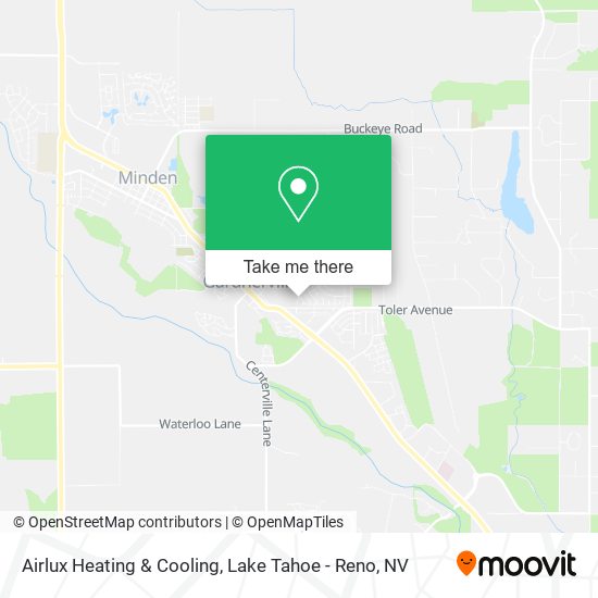 Airlux Heating & Cooling map