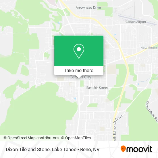 Mapa de Dixon Tile and Stone