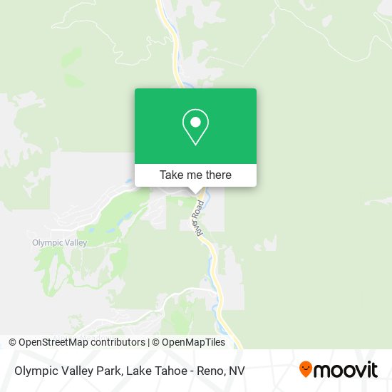 Mapa de Olympic Valley Park