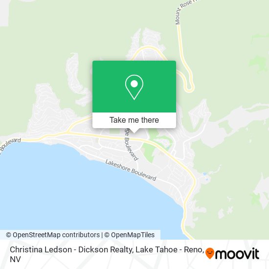 Christina Ledson - Dickson Realty map