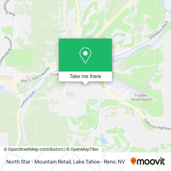 North Star - Mountain Retail map