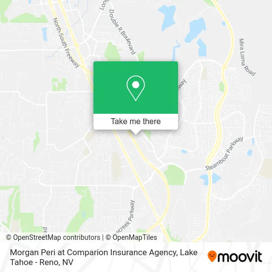 Morgan Peri at Comparion Insurance Agency map