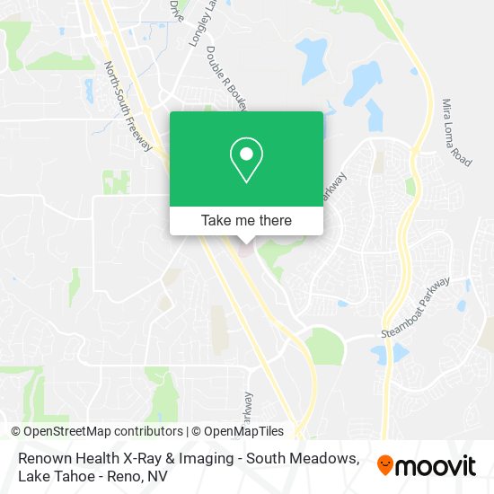 Renown Health X-Ray & Imaging - South Meadows map