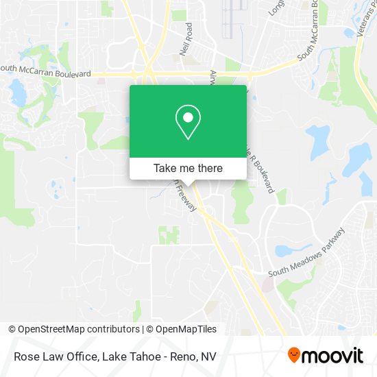 How to get to Rose Law Office in Reno by Bus?