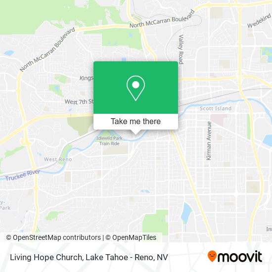 Living Hope Church map