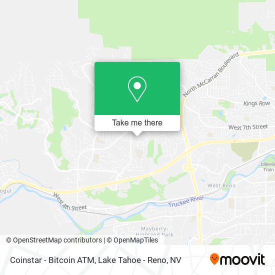 Coinstar - Bitcoin ATM map