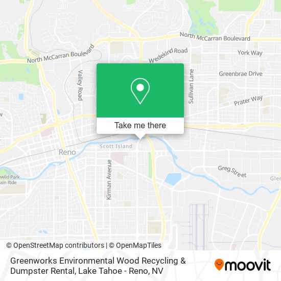 Greenworks Environmental Wood Recycling & Dumpster Rental map