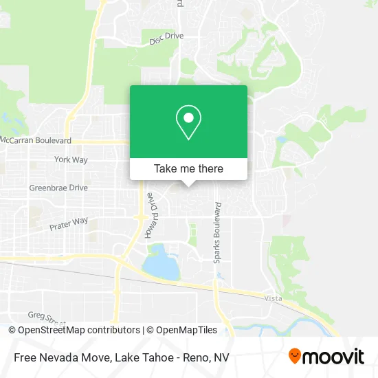Free Nevada Move map