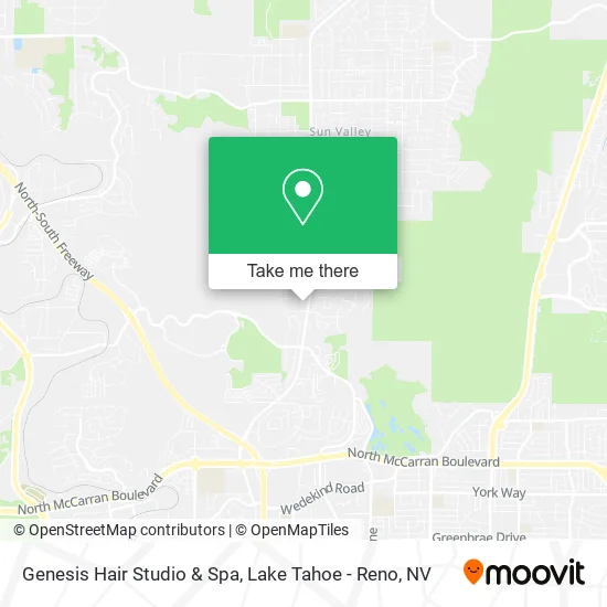 Genesis Hair Studio & Spa map