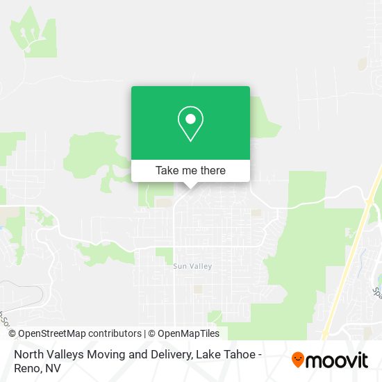 Mapa de North Valleys Moving and Delivery