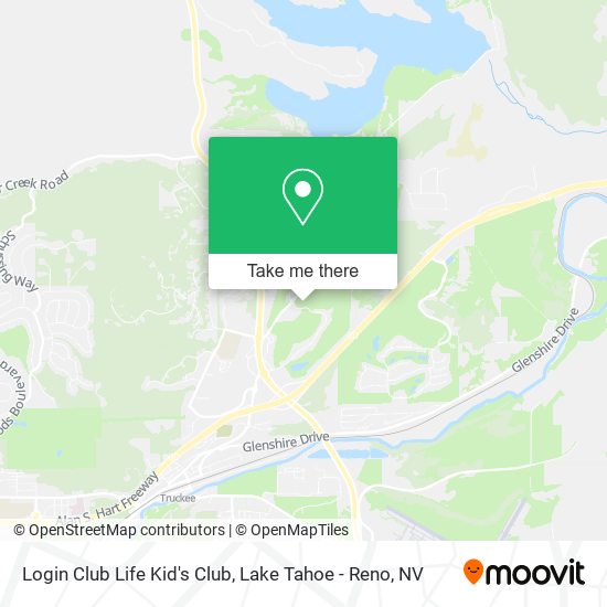 Login Club Life Kid's Club map