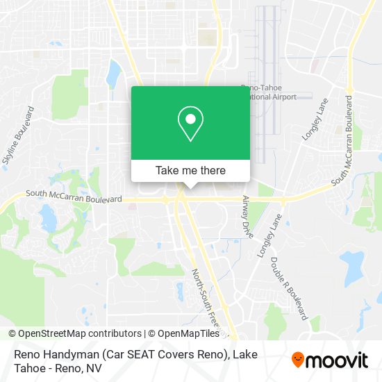 Reno Handyman (Car SEAT Covers Reno) map