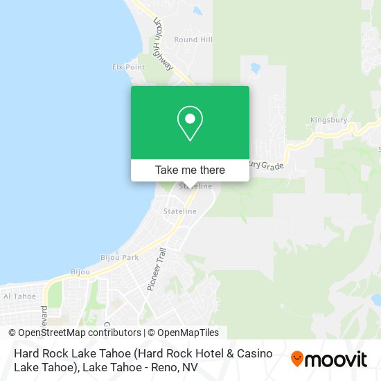 Hard Rock Lake Tahoe (Hard Rock Hotel & Casino Lake Tahoe) map