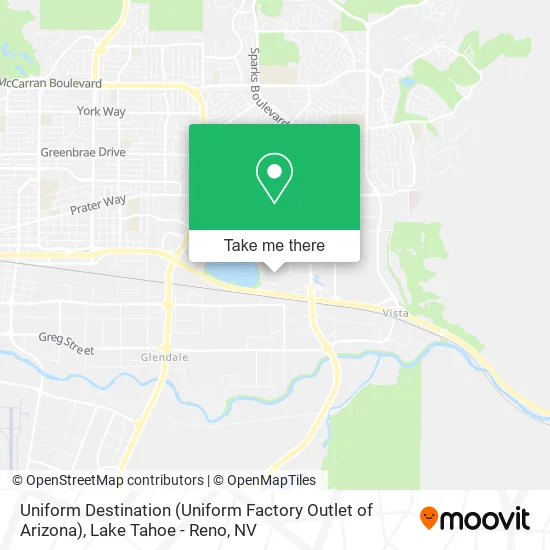 Mapa de Uniform Destination (Uniform Factory Outlet of Arizona)