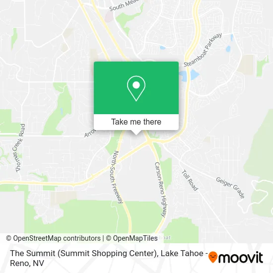 The Summit (Summit Shopping Center) map