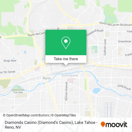 Mapa de Diamonds Casino (Diamond's Casino)