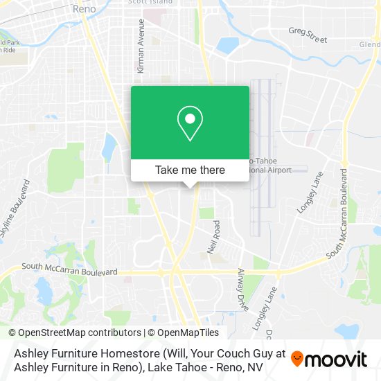 Ashley Furniture Homestore (Will, Your Couch Guy at Ashley Furniture in Reno) map